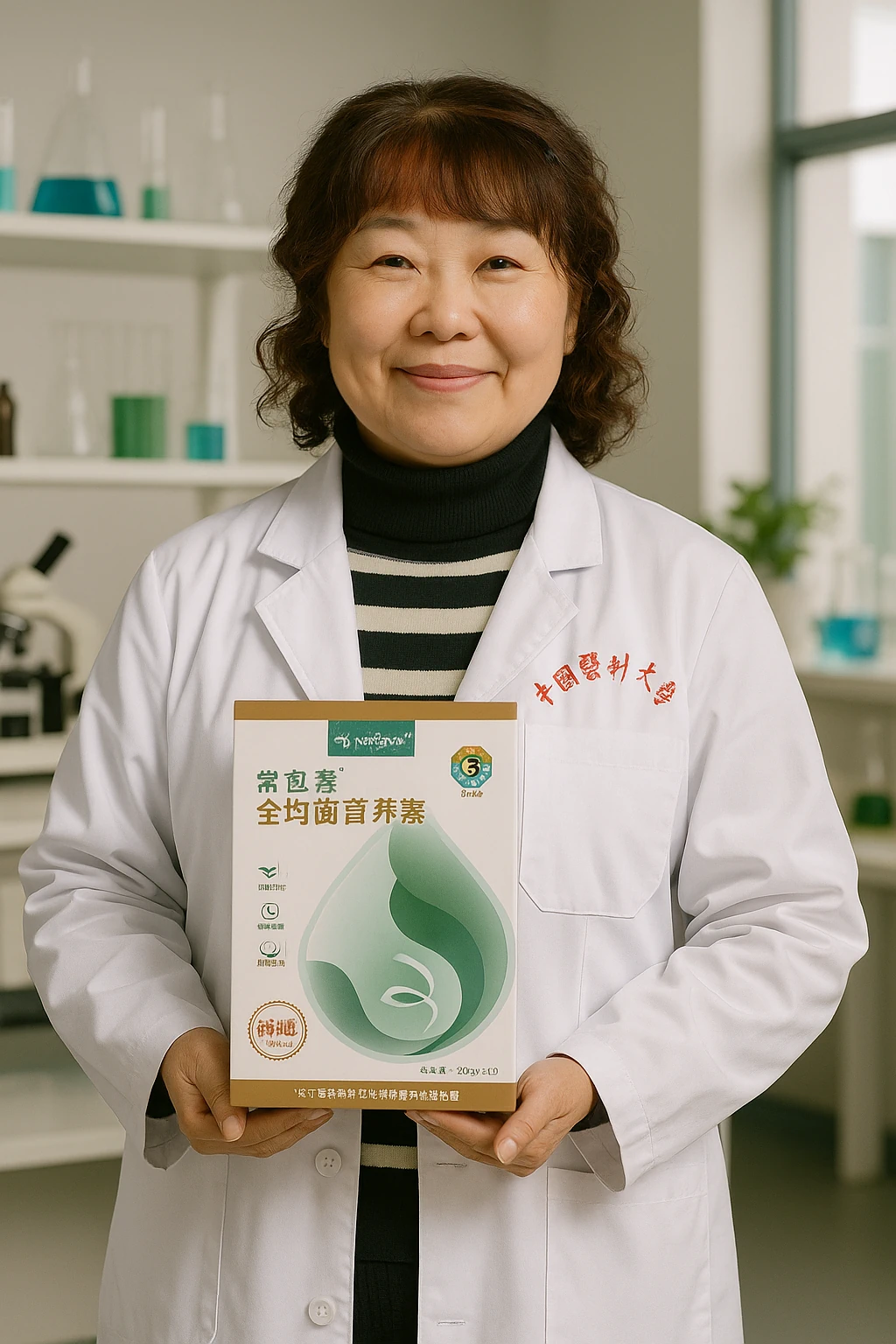 Prof. Dr. Minjie Wei präsentiert das Nahrungsergänzungsmittel ChangYuTai – Entwicklerin der Nagevital TCM-Produkte
